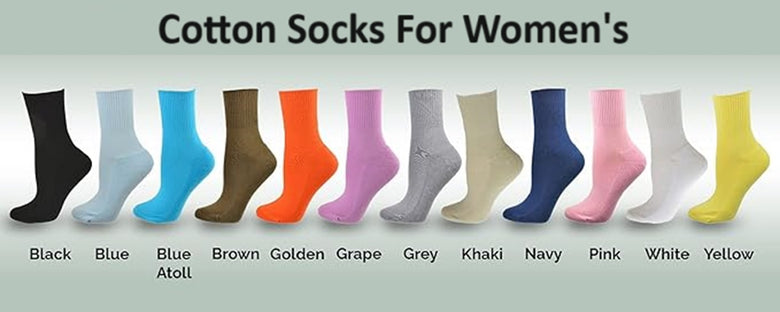 The Benefits Of Wearing Cotton Socks For Women's Foot Health