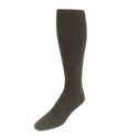 Classic Fine Ribbed Premium Over the Calf Combed Cotton Socks 3 Pair