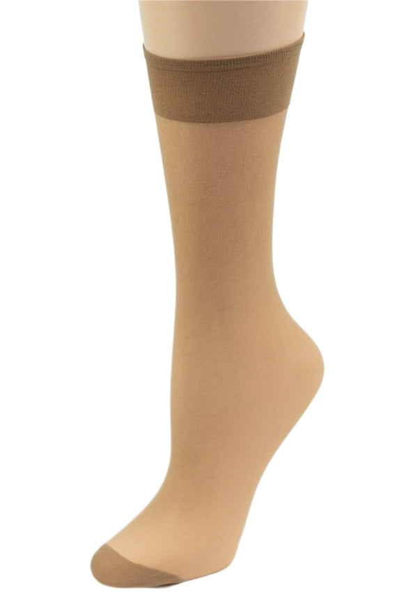 Beige Knee High Scks