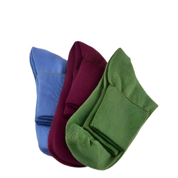 Women's 100% Combed Cotton Ankle Turn Cuff 3 Pair Pack