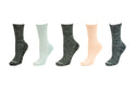 Women's Bamboo Crew Performance Socks with Arch Support