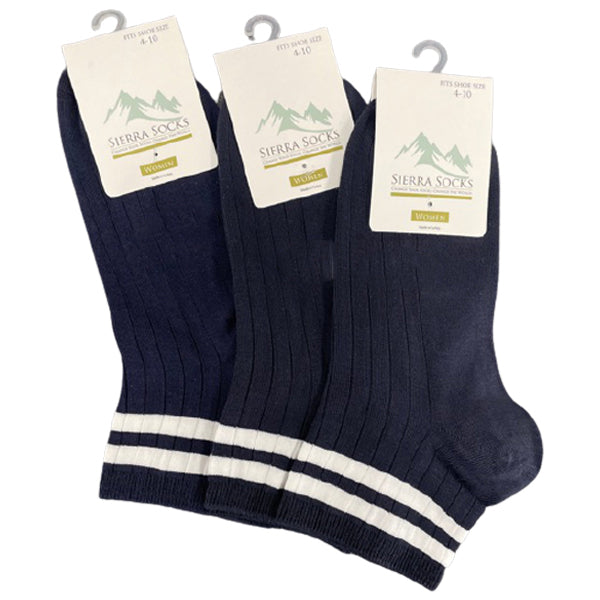 Wide Calf Crew Socks for Women Classic Colors and Luxurious