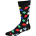 Leaf Pattern Crew Cotton Socks