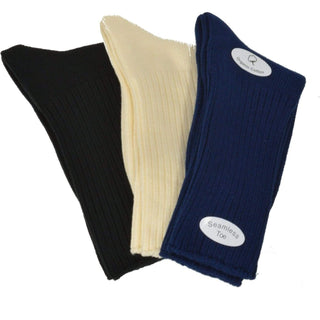 Organic Cotton Midweight Outdoor Unisex Athletic Crew Socks 3 Pair Pack