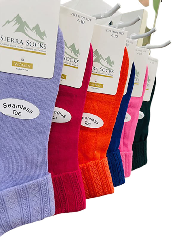 SIPCOLOR Womens Cotton Ankle Socks Colorful Above Ankle Socks